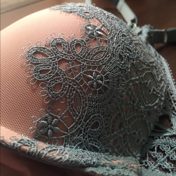 NFS-Teal Front Close Dream Angels Pushup Bra - Picture 4 of 5